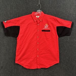 Budweiser Shirt Mens XL Red Black Racing Winner's Circle Dale Earnhardt Jr 2000s